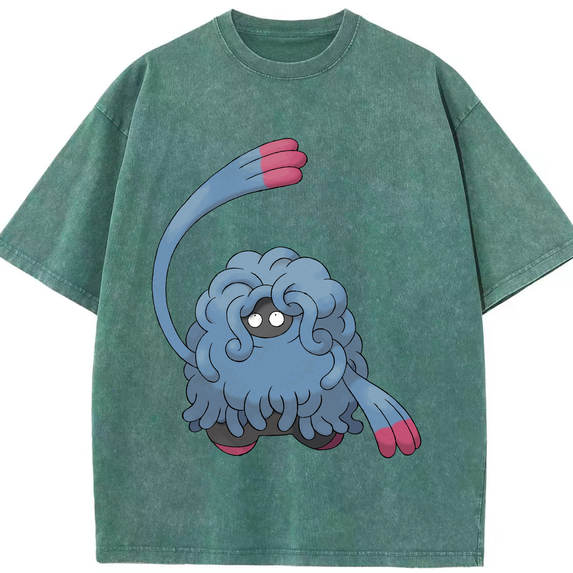 （画像用） ポケットモンスター Pokémon 綿100% ヴィンテージ風 半袖Tシャツ（フロントプリント）